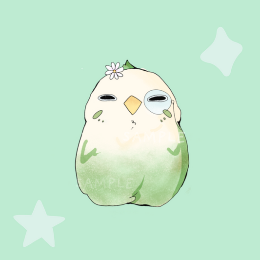 Daikon Enamel Pin